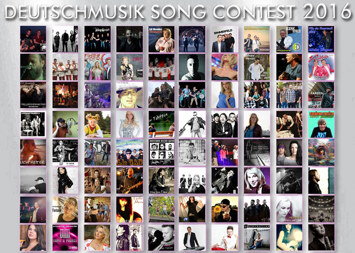 Casting Portal News | Deutschmusik Song Contest 2016 - Die Teilnehmer